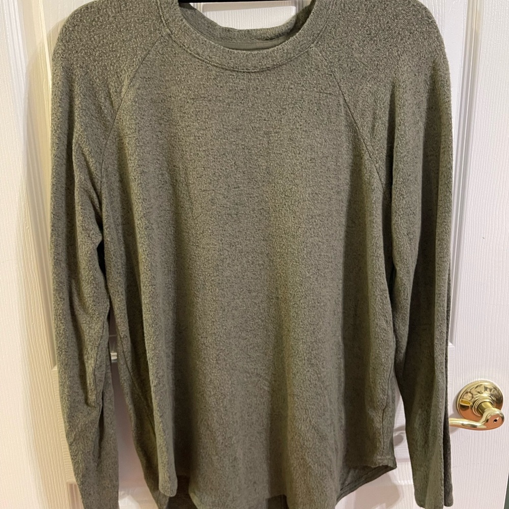 Brand New American Eagle Medium Green Plush Sweater